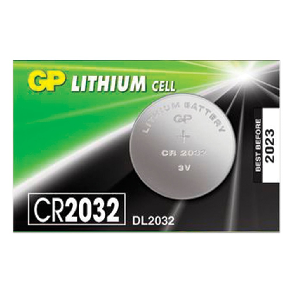 Элемент питания GP Lithium CR2032, литиевая, 1 шт, блистер, CR2032-7C5 