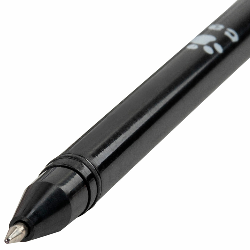Ручка шариковая синяя Котик 0,7мм ЮНЛАНДИЯ 143787