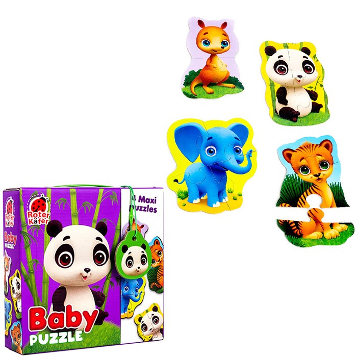 Пазл Baby puzzle MAXI "Зоопарк" RK1210-02 ROTER KAFER
