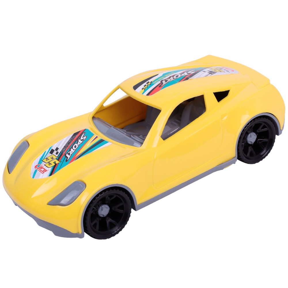 Автомобиль Turbo "V" желтая 18,5см И-5847