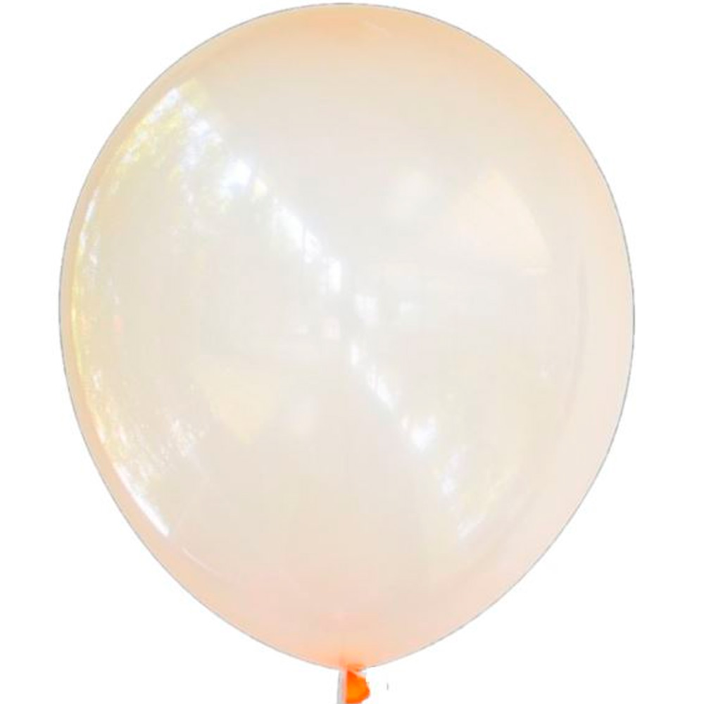 Шар 12" 30 см Кристалл Bubble ORANGE 247 6080563 50 шт /цена за упак/