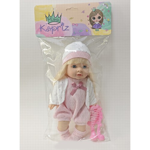 Пупс Miss Kapriz MK2430GA-K2 в пак.