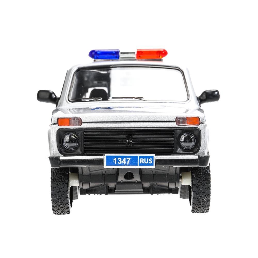 Модель FY2408P LADA lada 4x4, 18.5 см ПОЛИЦИЯ серый Технопарк