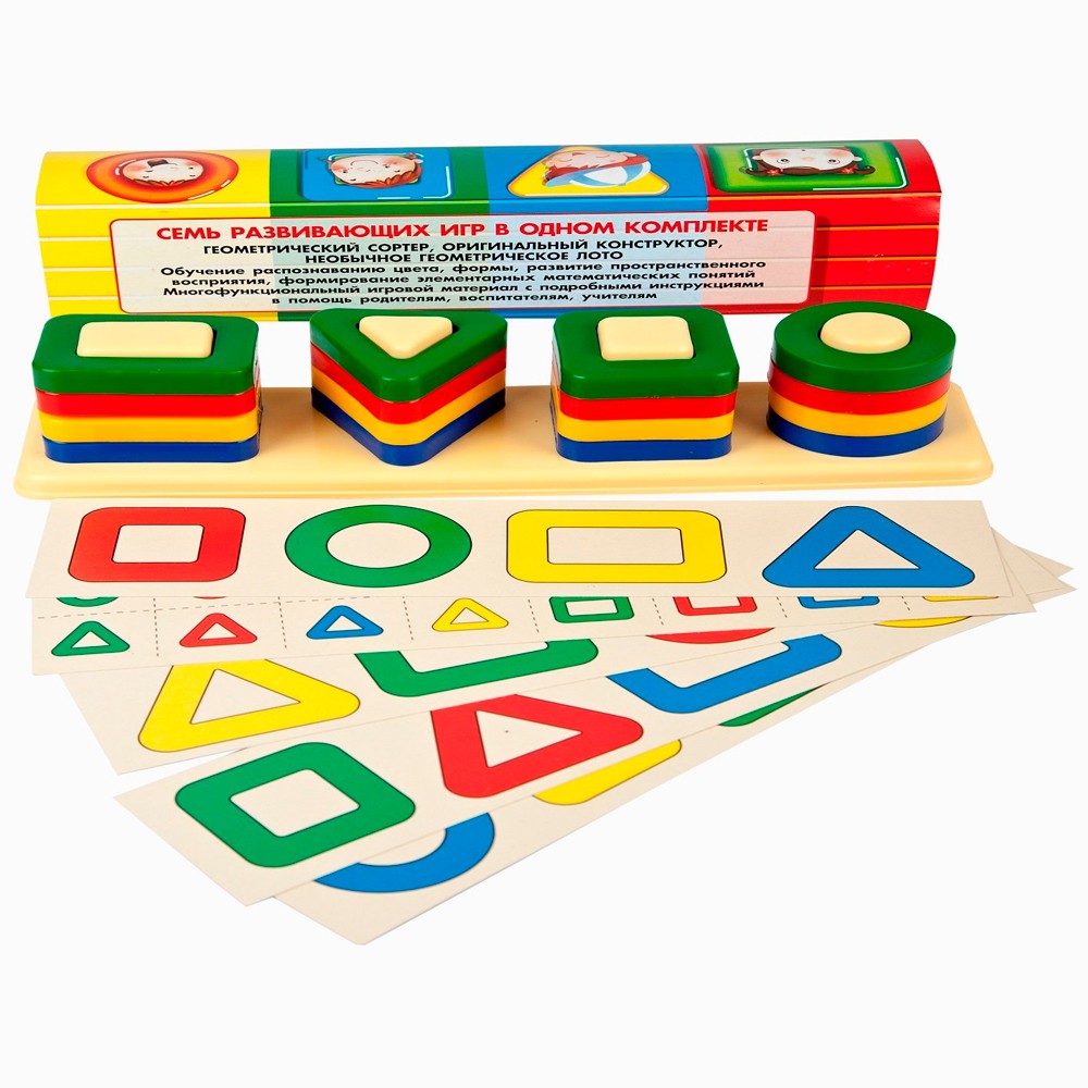 Игра Цветные столбики 2С452 Аэлита /45/