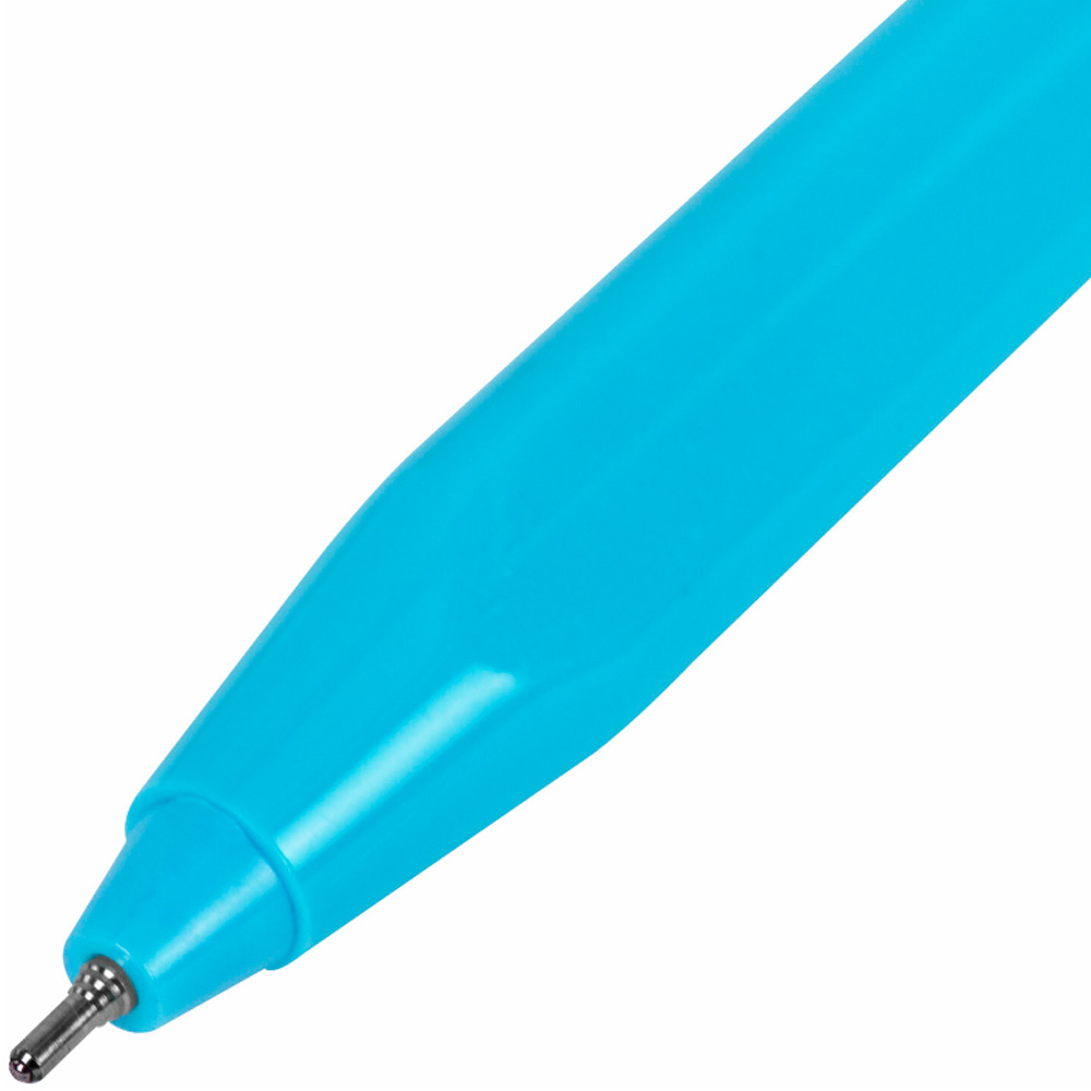 Ручка шариковая синяя TRIOS BLUE 0,7мм, линия 0,5мм BRAUBERG 144158