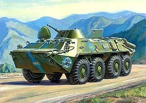 Сборная модель 3556 Советский БТР -70