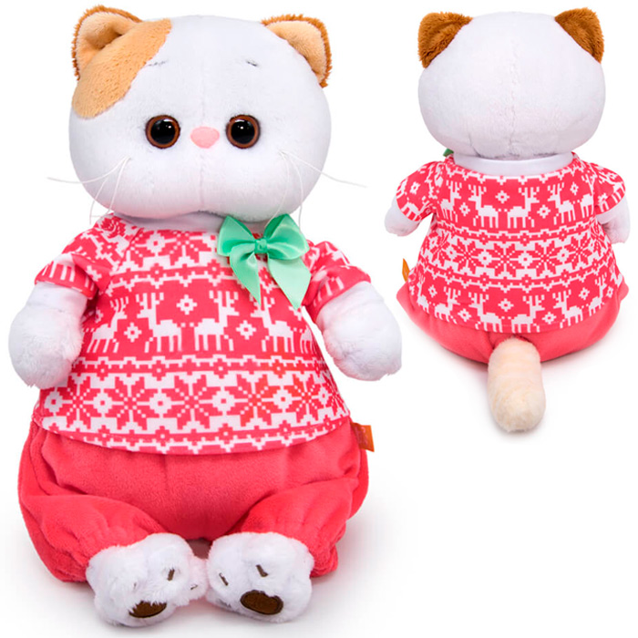 Ли-Ли Кошечка в зимней пижаме LK24-114.