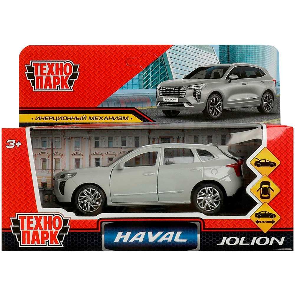 Модель JOLION-12-SR Haval Jolion 12 см, двери, багаж, серебр Технопарк  в кор.