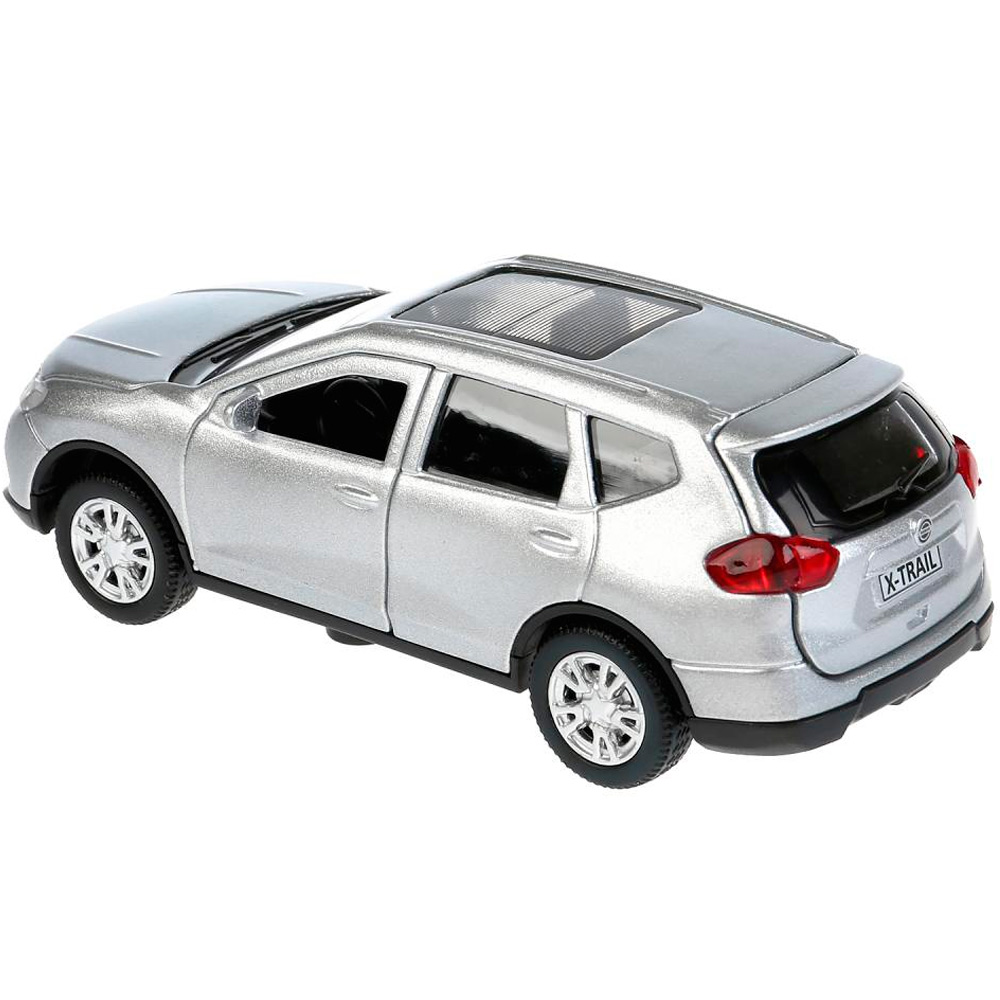 Модель X-TRAIL-SL Nissan X-TRAIL серебр. Технопарк  в коробке