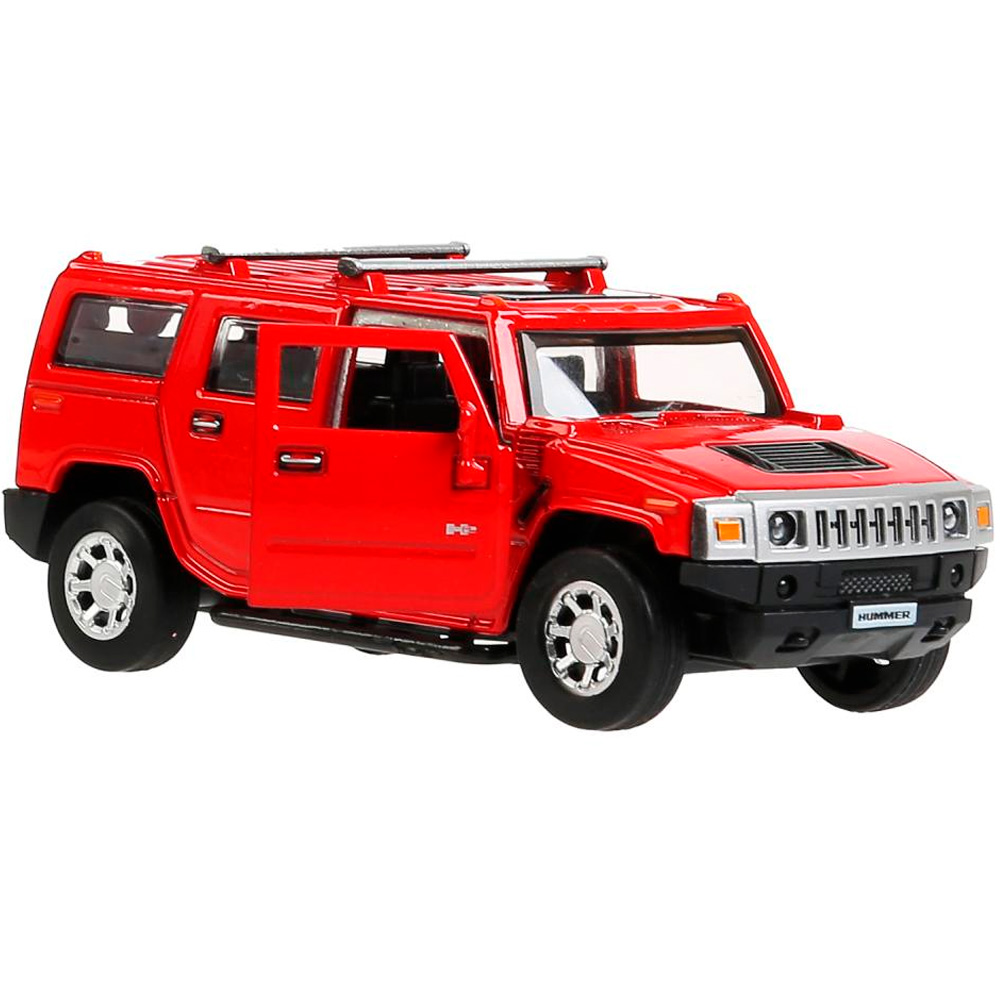 Модель HUM2-12-RD Hummer H2 красный Технопарк  в коробке