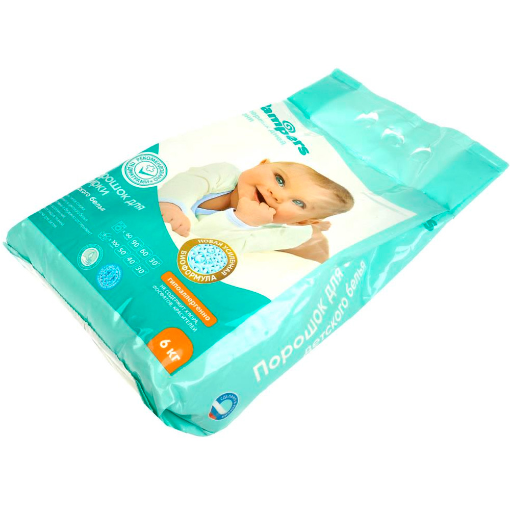 Порошок для стирки детского белья pampers 6 кг Заботливая мама BH097267PM